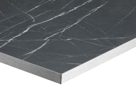 Black Grigia Laminate / Silver ABS